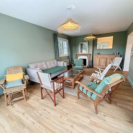 Grande Maison Renovee Proche Centre Et Plage, 5 Chambres, Confort, Terrasse, Jardin, Wi-fi - Fr-1-361-531 * Jullouville-les-Pins